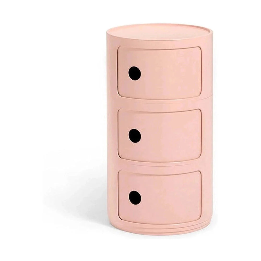 Kartell Componibili Bio Container 3 Elemente, Pink