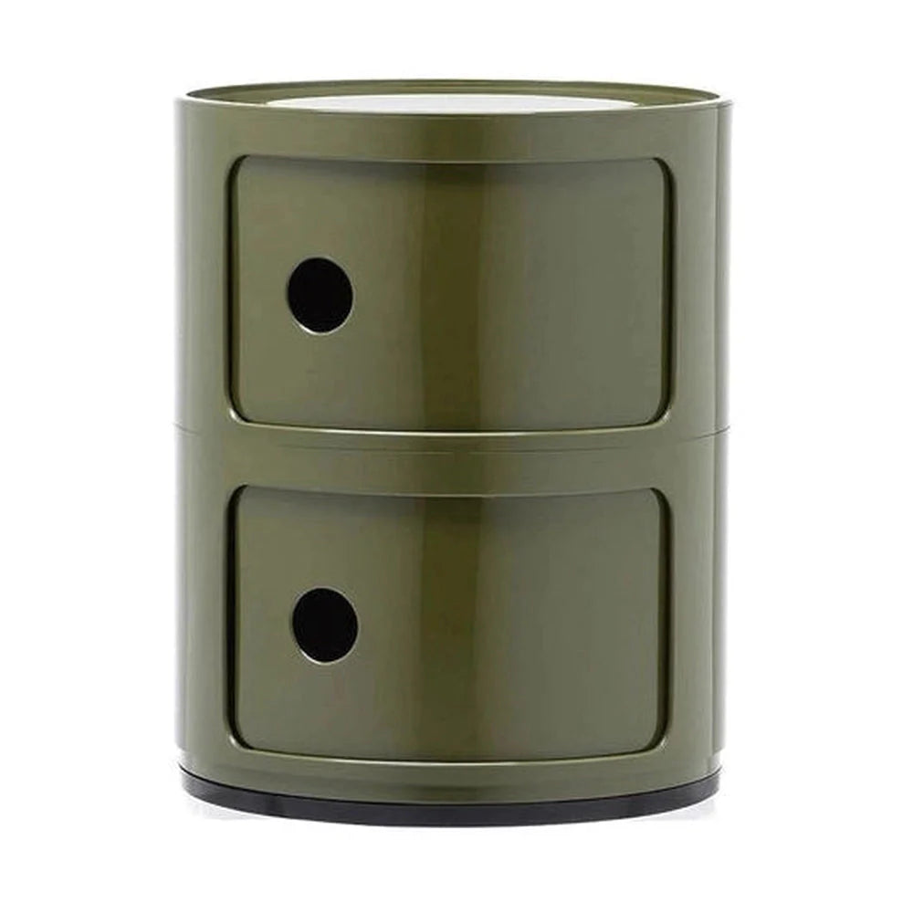 Kartell Componibili Classic Container 2 elementos, verde