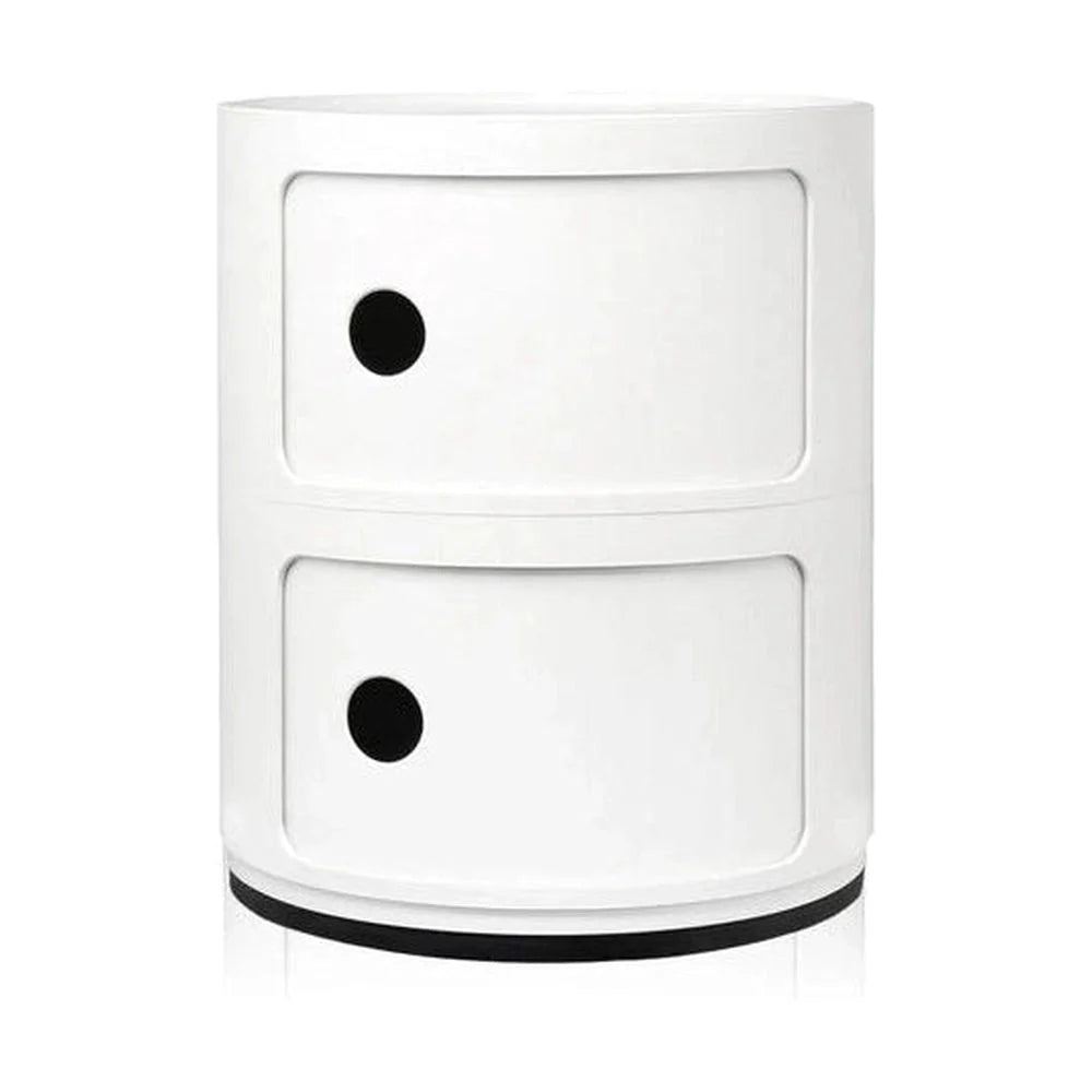 Kartell Componibili Classic Container 2 Éléments, blanc