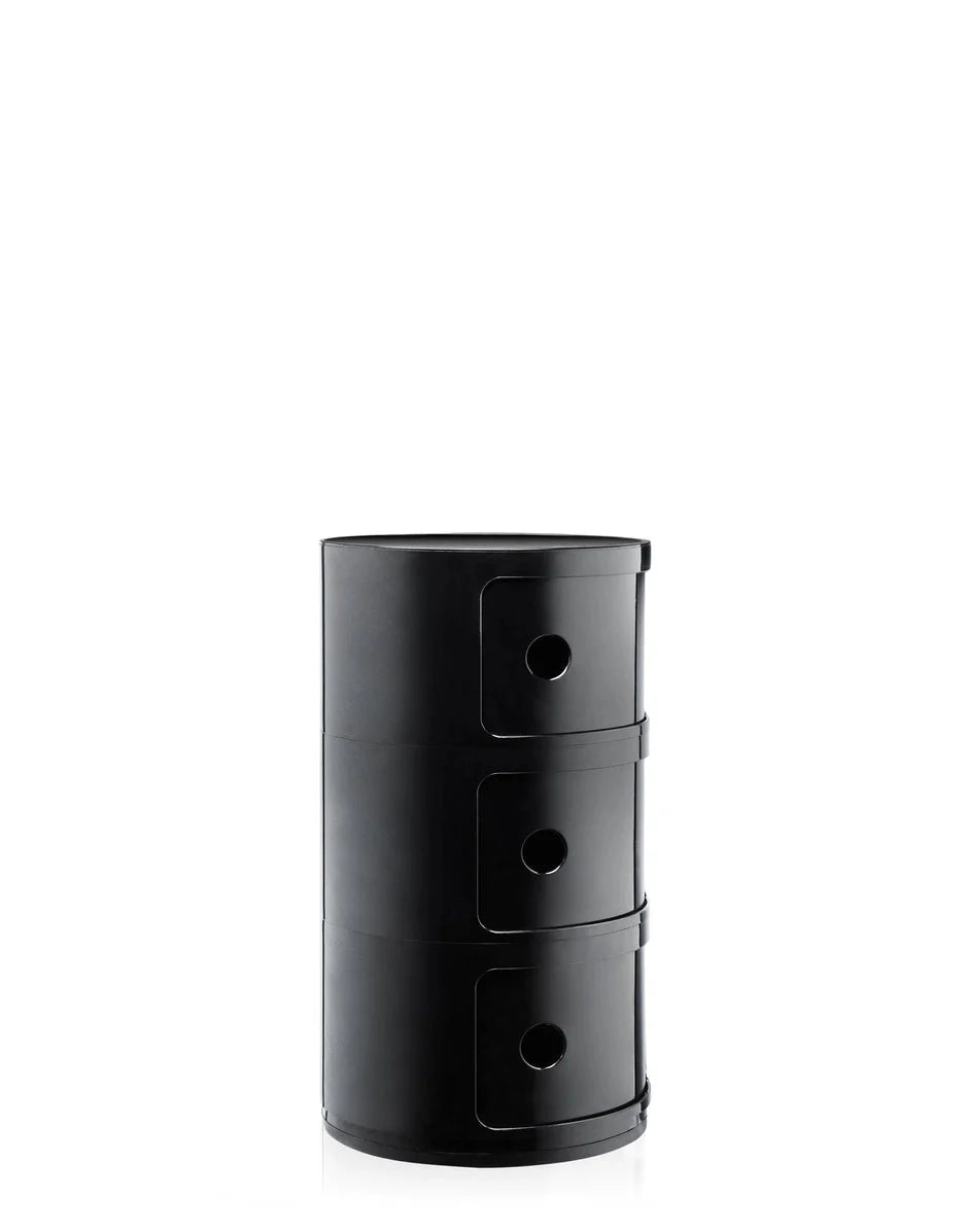 [product_category]-Kartell Componibili Classic Container 3 Elements, Black-Kartell-8034105781689-0496709-KAR-3