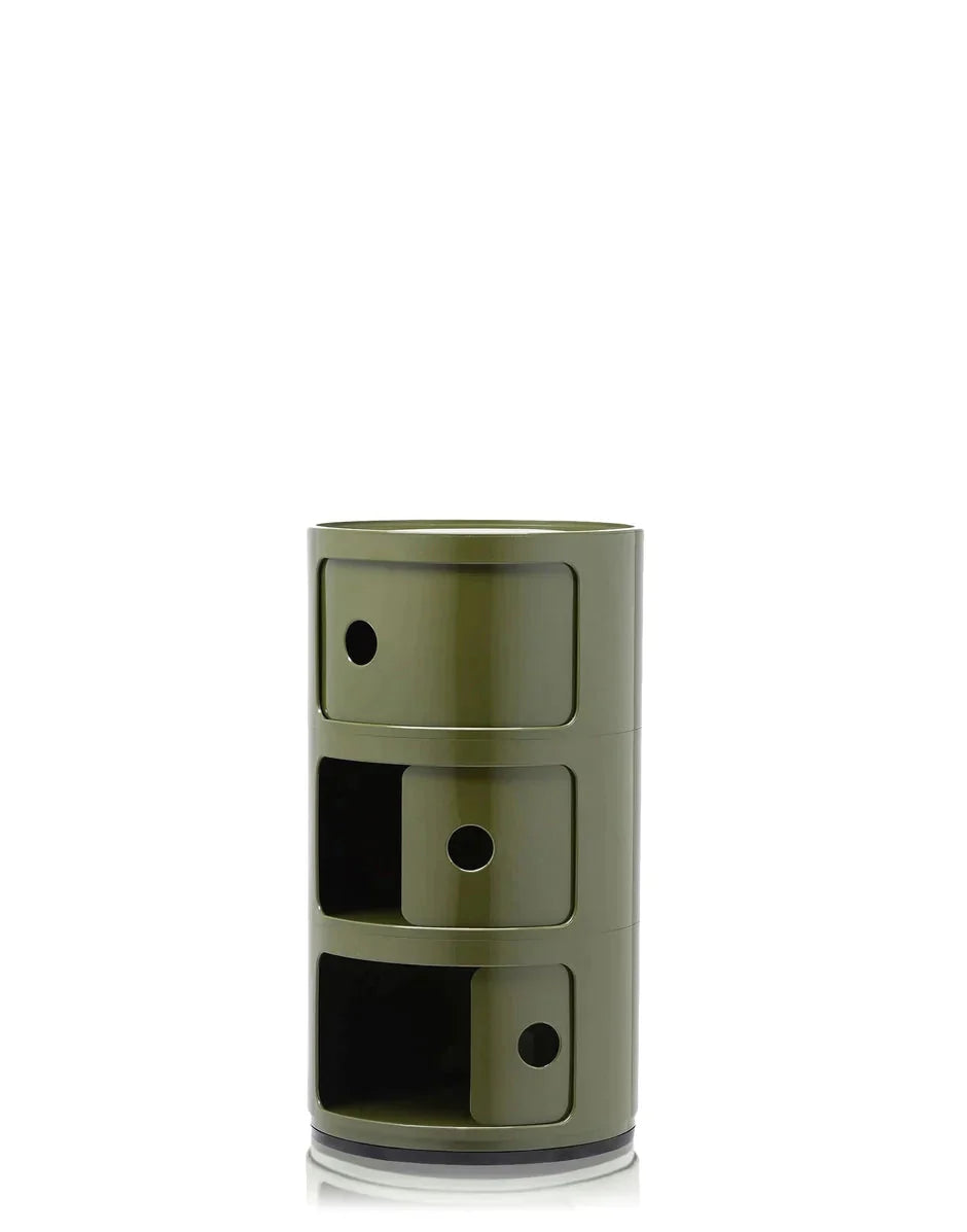 [product_category]-Kartell Componibili Classic Container 3 Elements, Green-Kartell-8058967253603-0496718-KAR-5