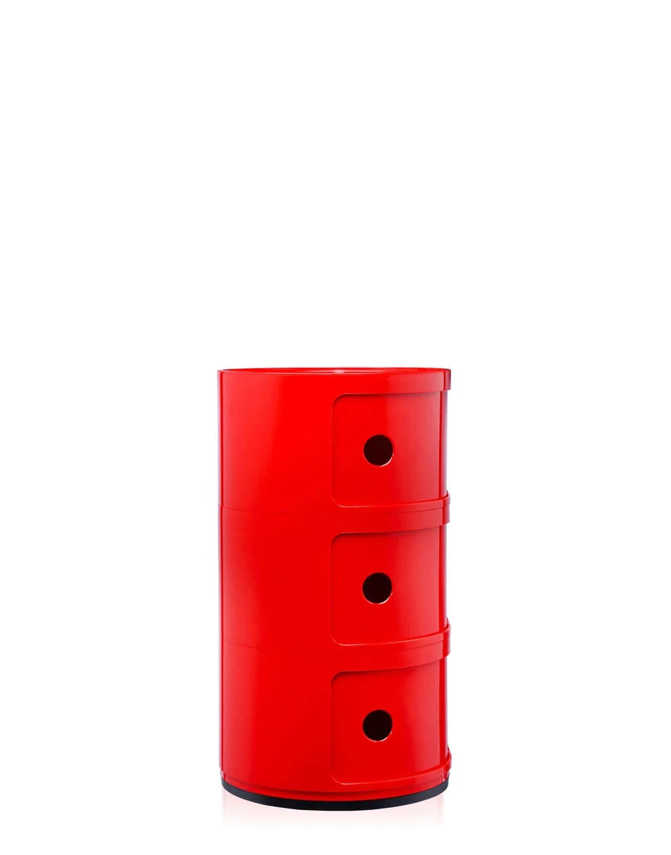 [product_category]-Kartell Componibili Classic Container 3 Elements, Red-Kartell-8034105780422-0496710-KAR-3