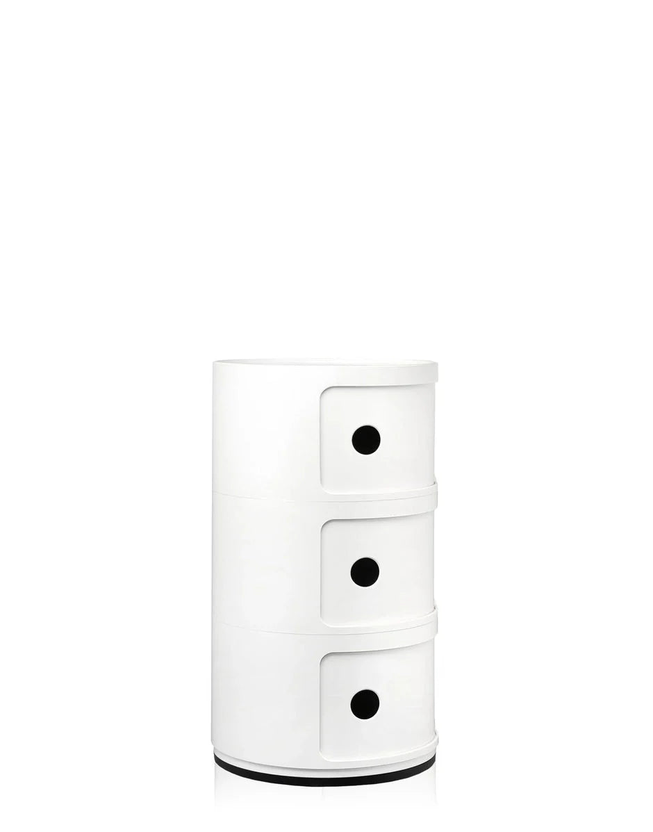 [product_category]-Kartell Componibili Classic Container 3 Elements, White-Kartell-8034105780415-0496703-KAR-3