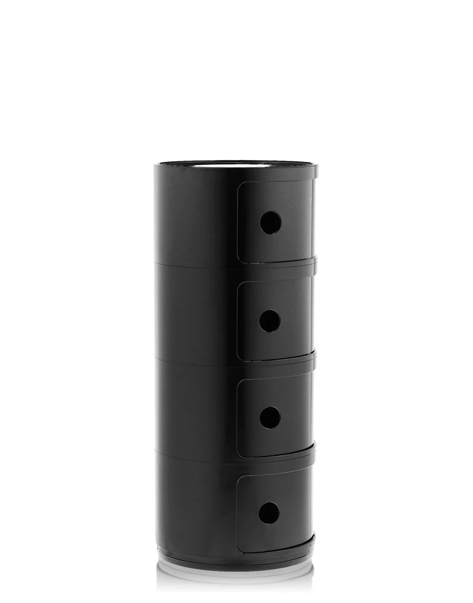 [product_category]-Kartell Componibili Classic Container 4 Elements, Black-Kartell-8058967251012-0498509-KAR-3