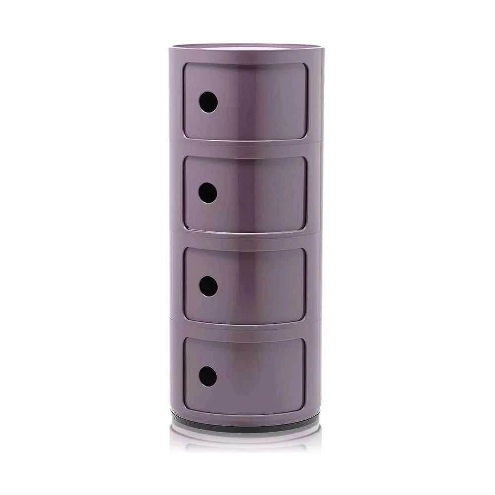 [product_category]-Kartell Componibili Classic Container 4 Elements, Violet-Kartell-8058967253689-0498520-KAR-1