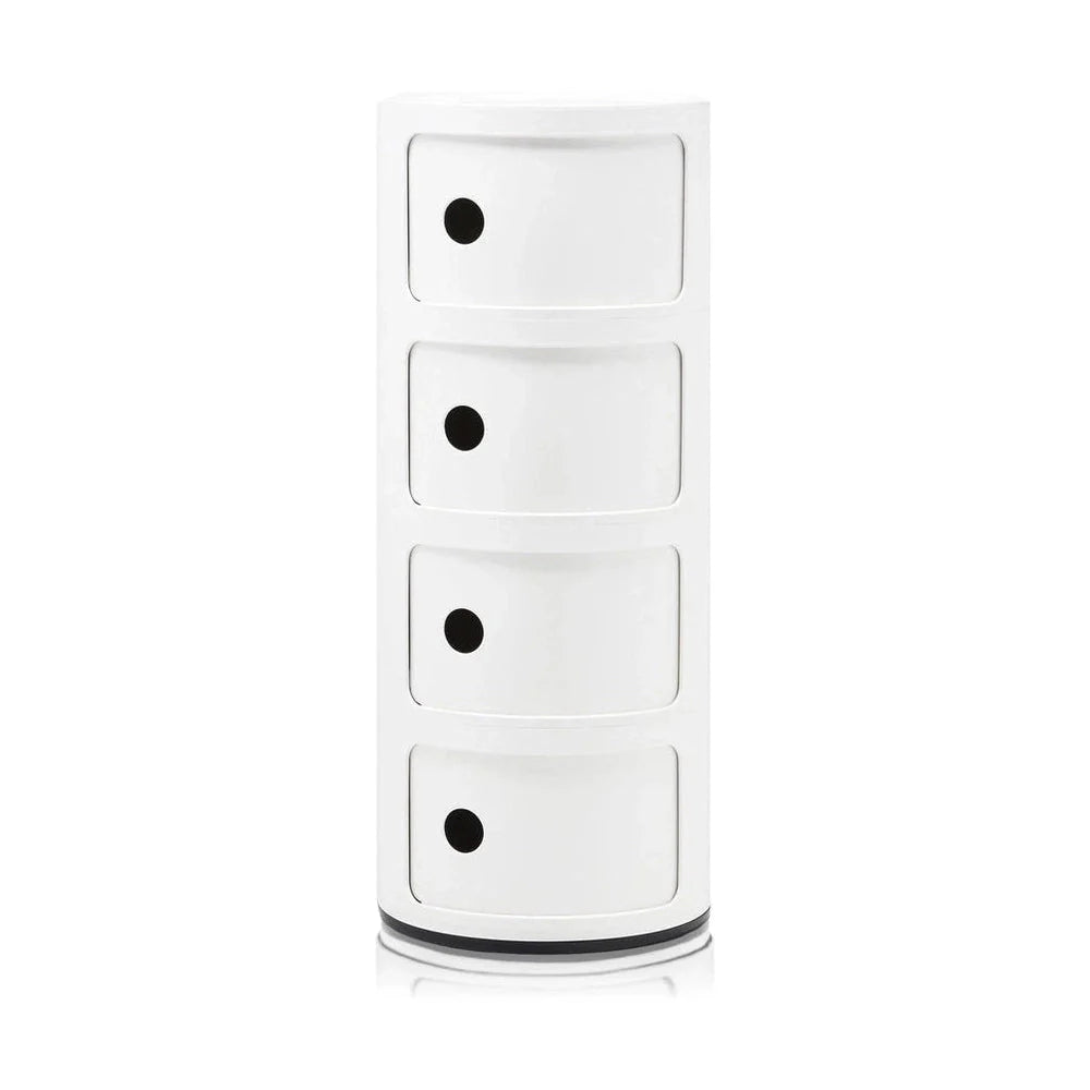 Kartell Componibili Classic Container 4 éléments, blanc