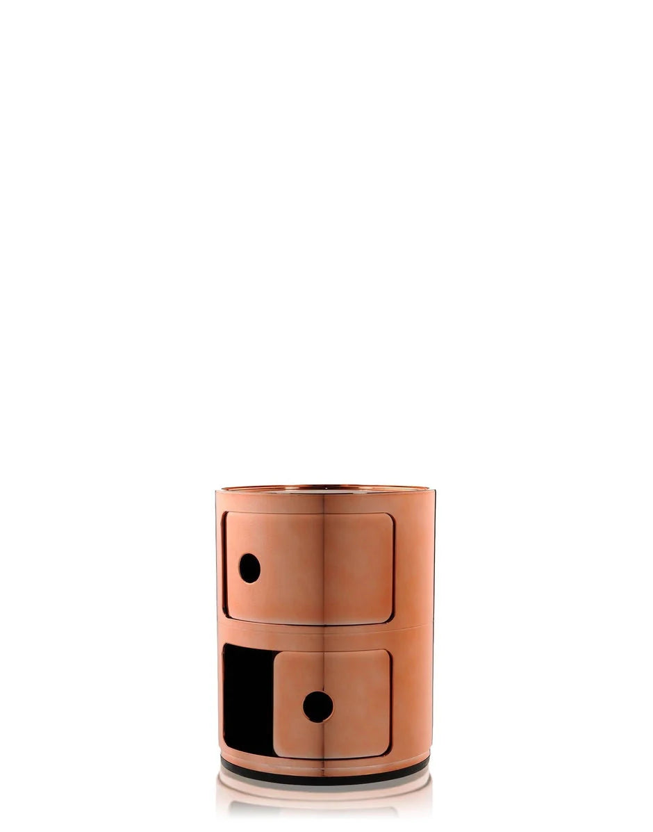 [product_category]-Kartell Componibili Metal Container 2 Elements, Coppery-Kartell-8058967191400-05966RR-KAR-2