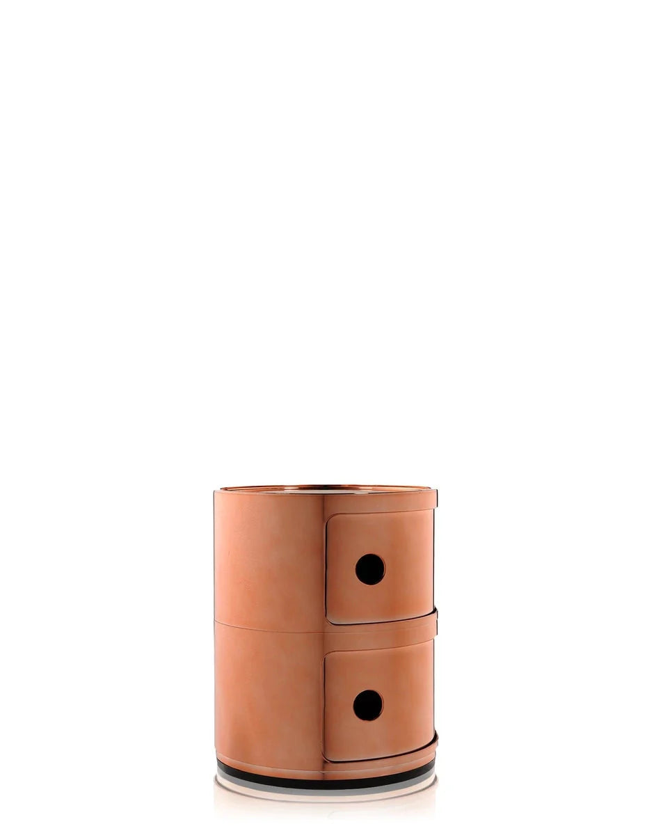 [product_category]-Kartell Componibili Metal Container 2 Elements, Coppery-Kartell-8058967191400-05966RR-KAR-3