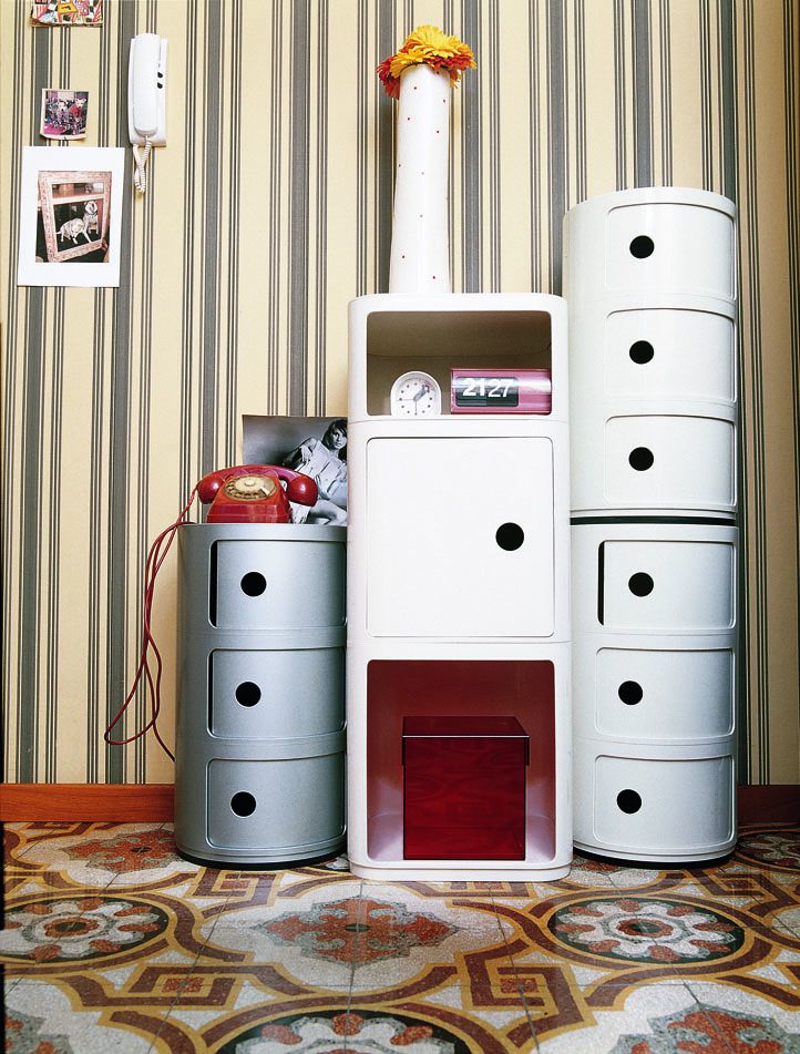 [product_category]-Kartell Componibili Recycled Container 2 Elements, White-Kartell-8058967305661-0498603-KAR-5