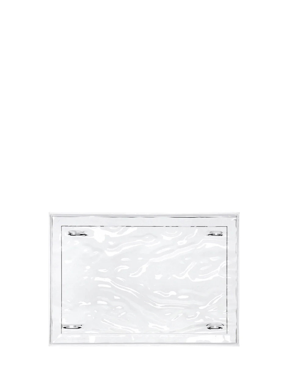 [product_category]-Kartell Dune Tray 46x22 Cm, Crystal-Kartell-8034105783829-01200B4-KAR-2