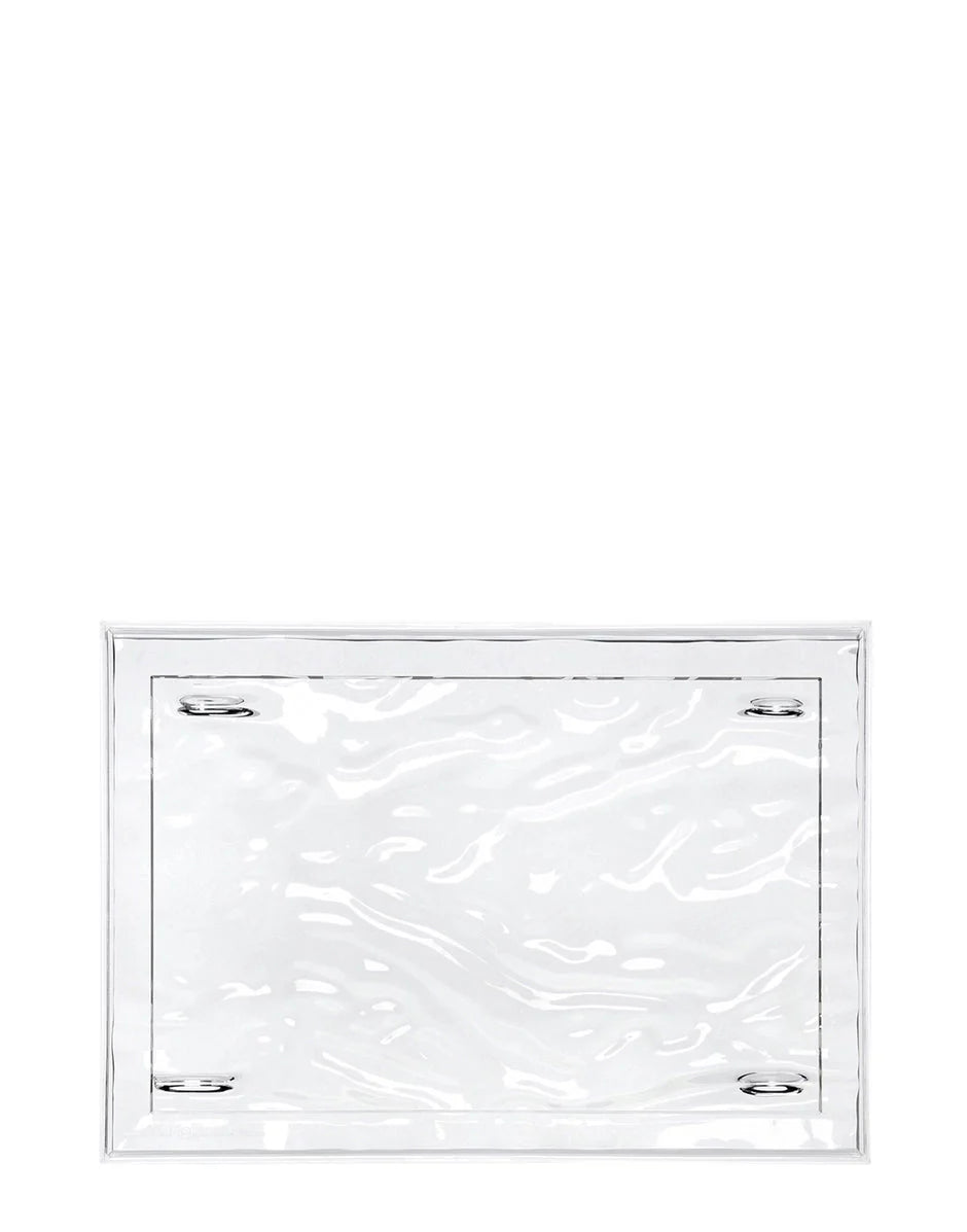 [product_category]-Kartell Dune Tray 55x38 Cm, Crystal-Kartell-8058967021325-01210B4-KAR-2