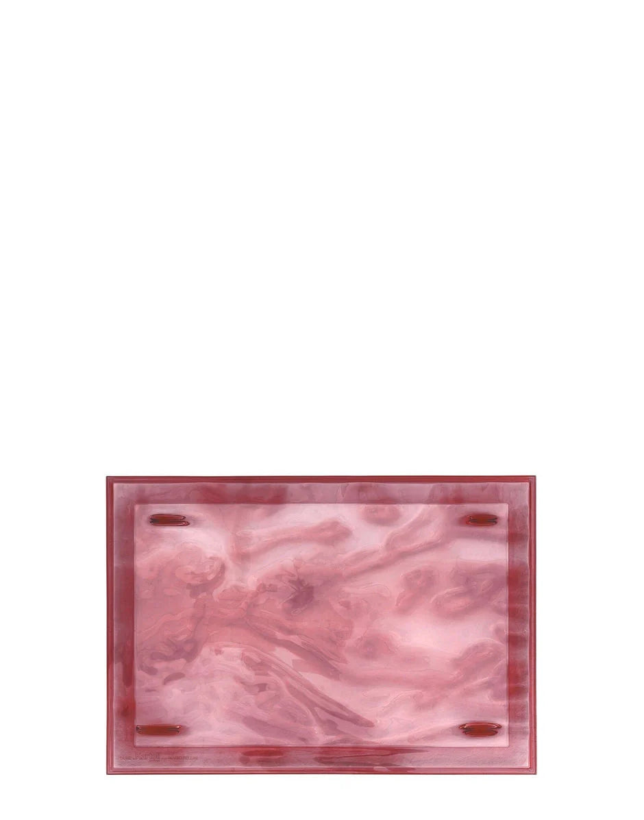 [product_category]-Kartell Dune Tray 55x38 Cm, Pink-Kartell-8058967301434-01210E9-KAR-2