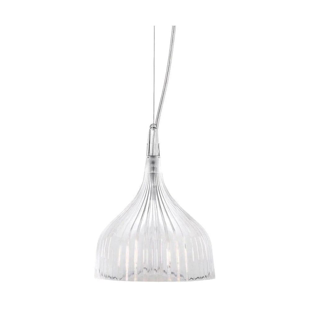 Kartell e 'Pendant lampe, cristal