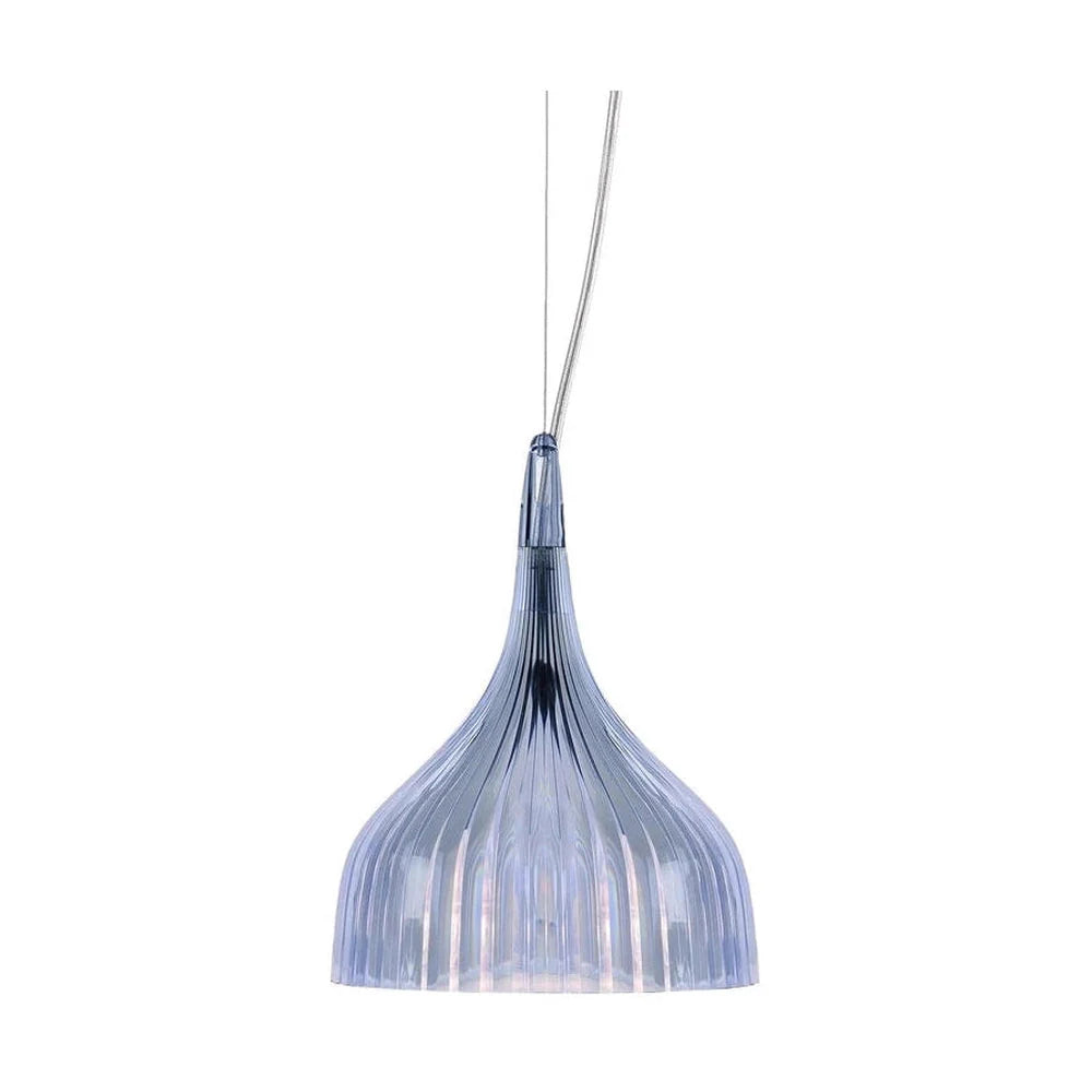 Kartell e 'Pendant lampe, bleu clair