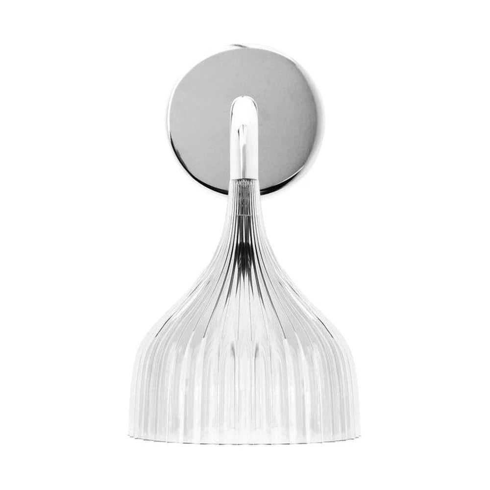 Kartell E 'Wandlampe, Kristall