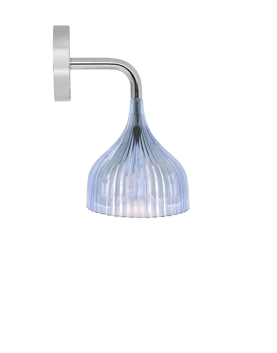 [product_category]-Kartell E' Wall Lamp, Light Blue-Kartell-8058967311440-G9045P2-KAR-7