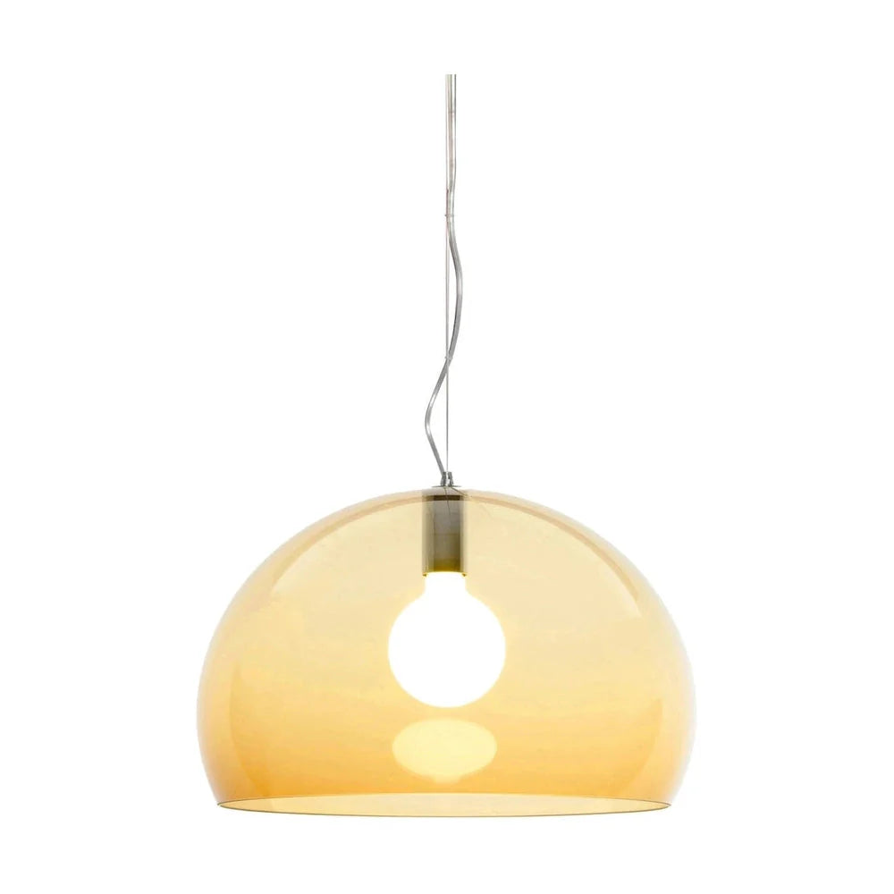 [product_category]-Kartell Fl/Y Suspension Lamp, Amber-Kartell-8058967332926-09030AM-KAR-1