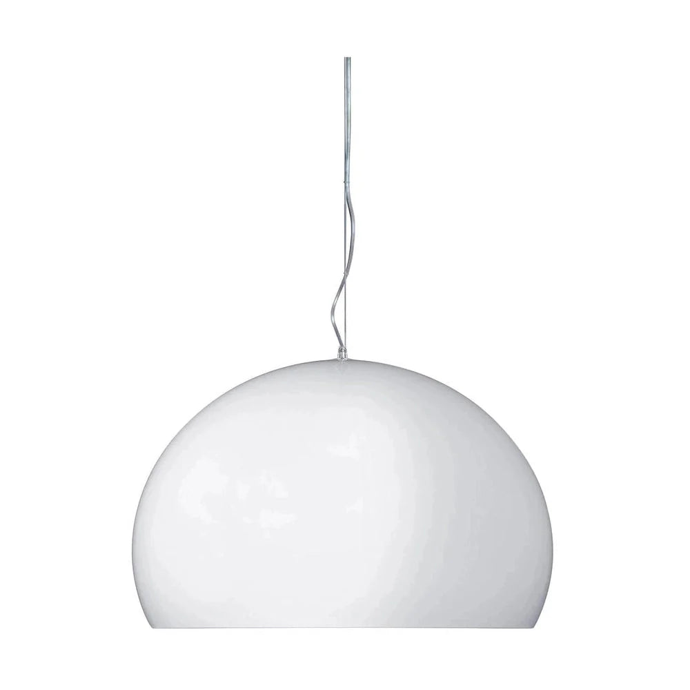 Kartell FL/Y Suspension Lamp stor, blank hvid