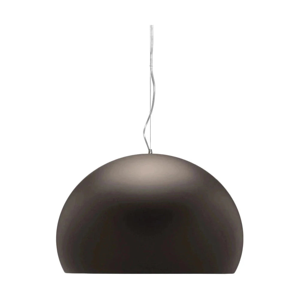 Kartell Fl/Y Suspension Lamp Big, Mat Brown