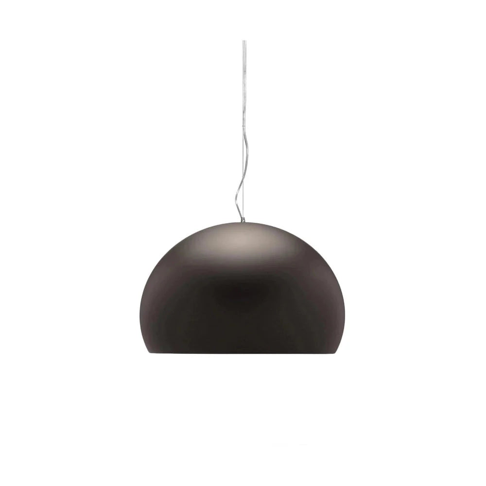 Lampe de suspension Kartell FL / Y, marron mat