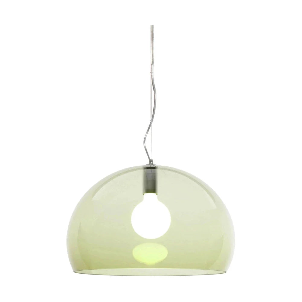 Kartell FL/Y Suspension Lamp, Olive Green