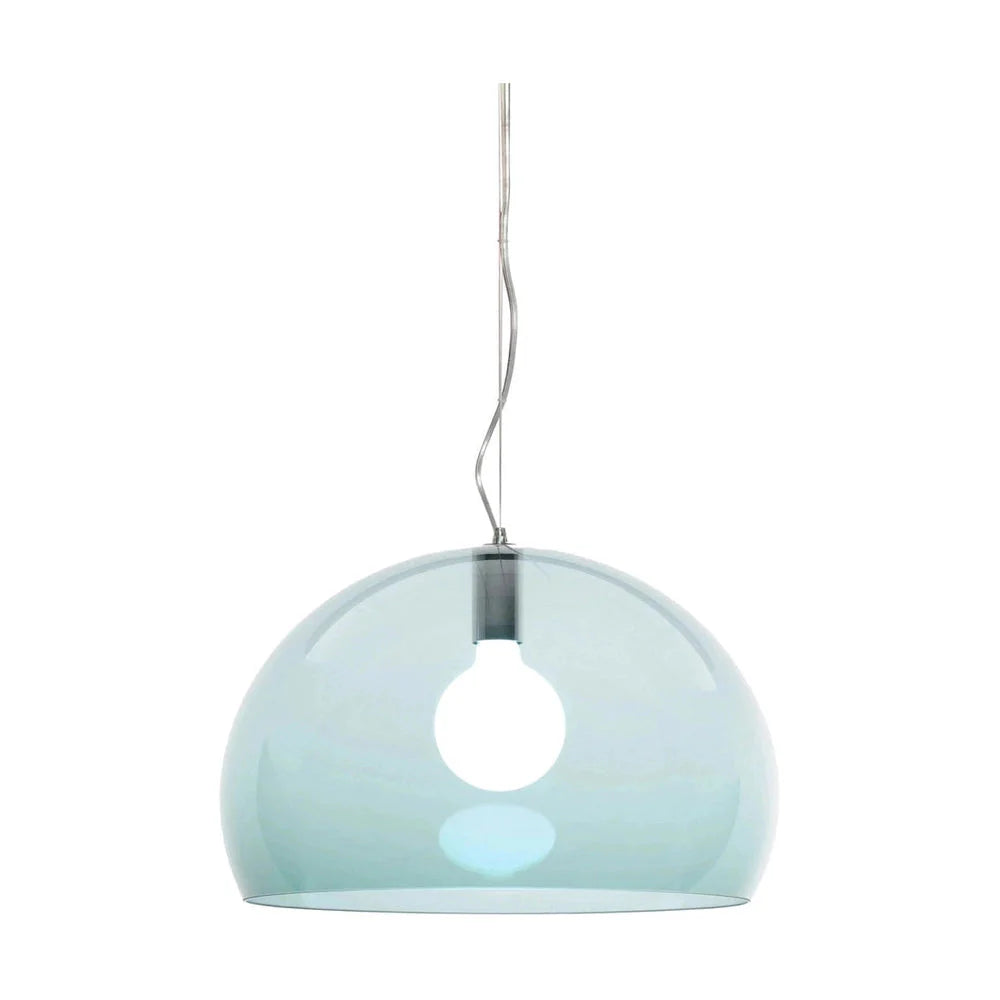 Kartell FL/Y Suspension Lamp, Petroleum