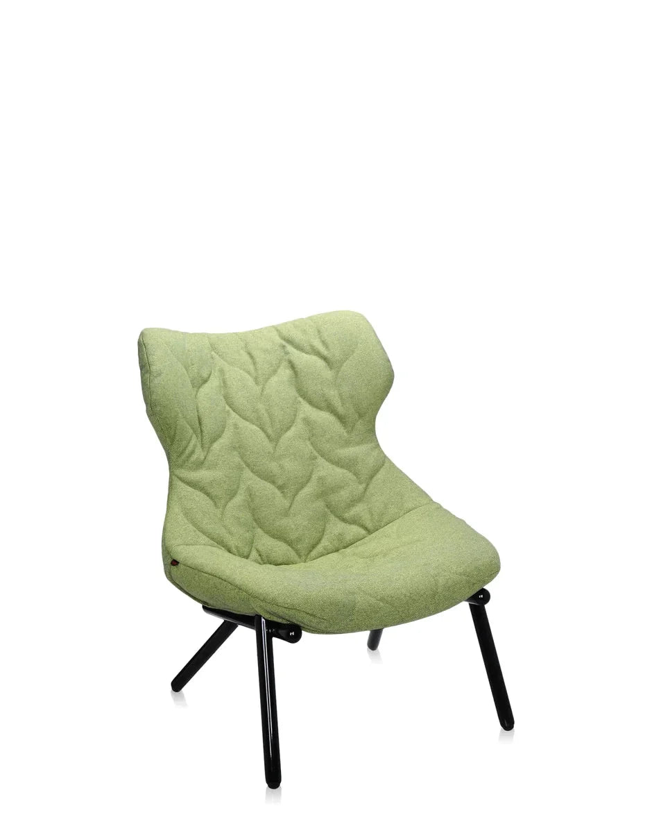 [product_category]-Kartell Foliage Armchair Trevira, Black/Green-Kartell-8058967182439-06086ND-KAR-10