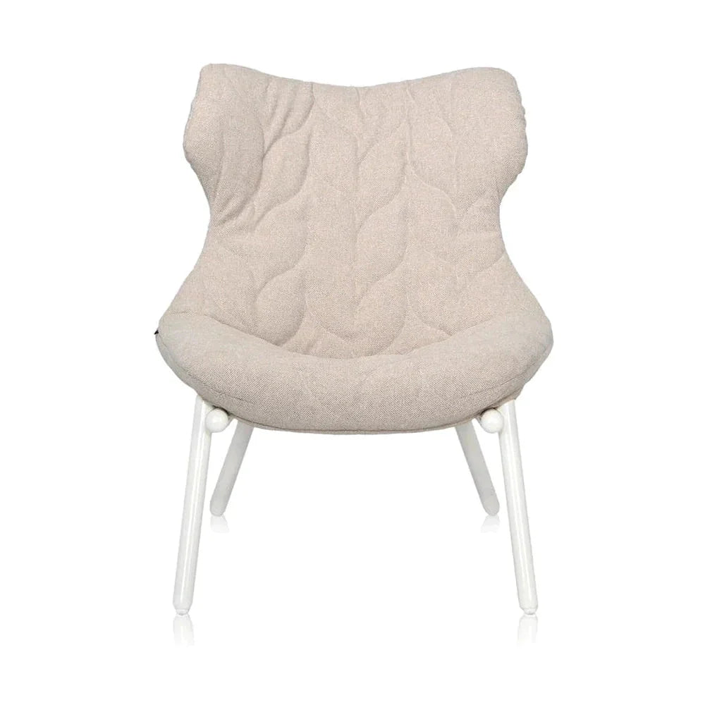 [product_category]-Kartell Foliage Armchair Trevira, White/Beige-Kartell-8058967181999-06086BA-KAR-9