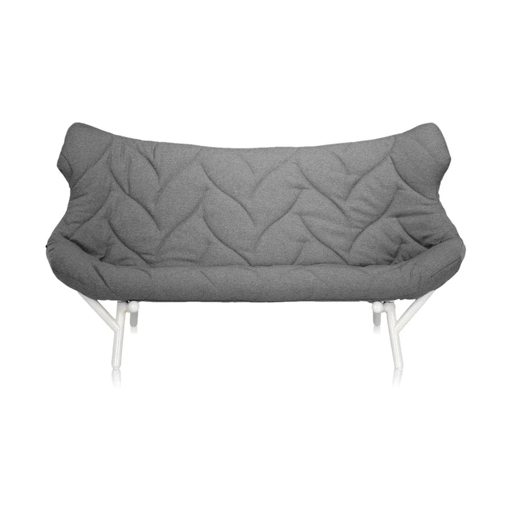 Kartell løv sofa Trevira, hvid/grå