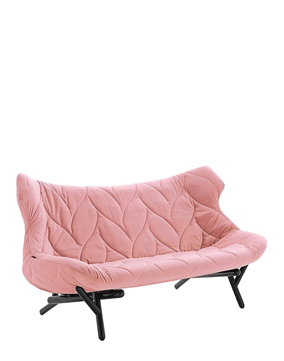 [product_category]-Kartell Foliage Sofa Velvet, Black/Pink-Kartell-8058967198133-06085N2-KAR-2