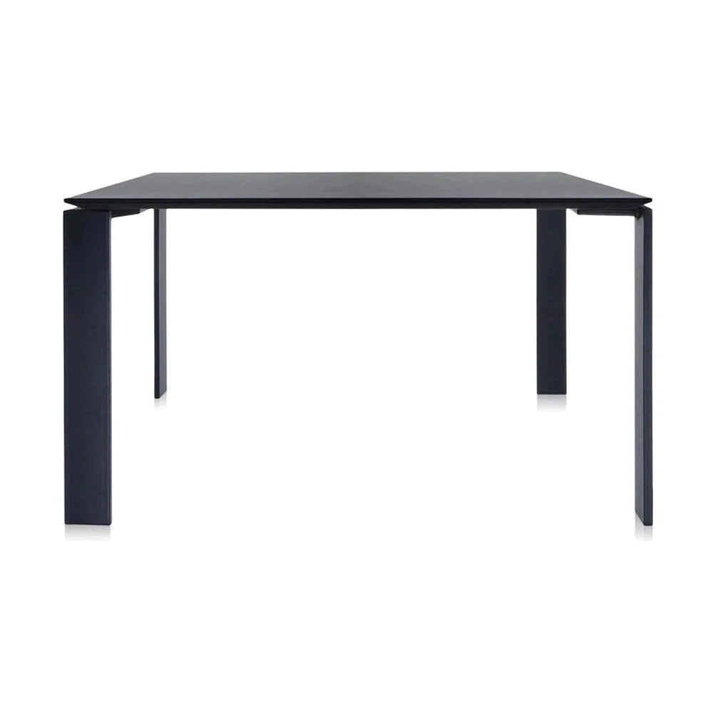 Kartell Four bureau 128x128 cm, noir / noir