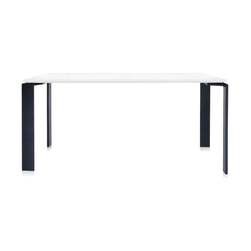 [product_category]-Kartell Four Desk 158x79 Cm, Black/White-Kartell-8058967045253-0452284-KAR-1