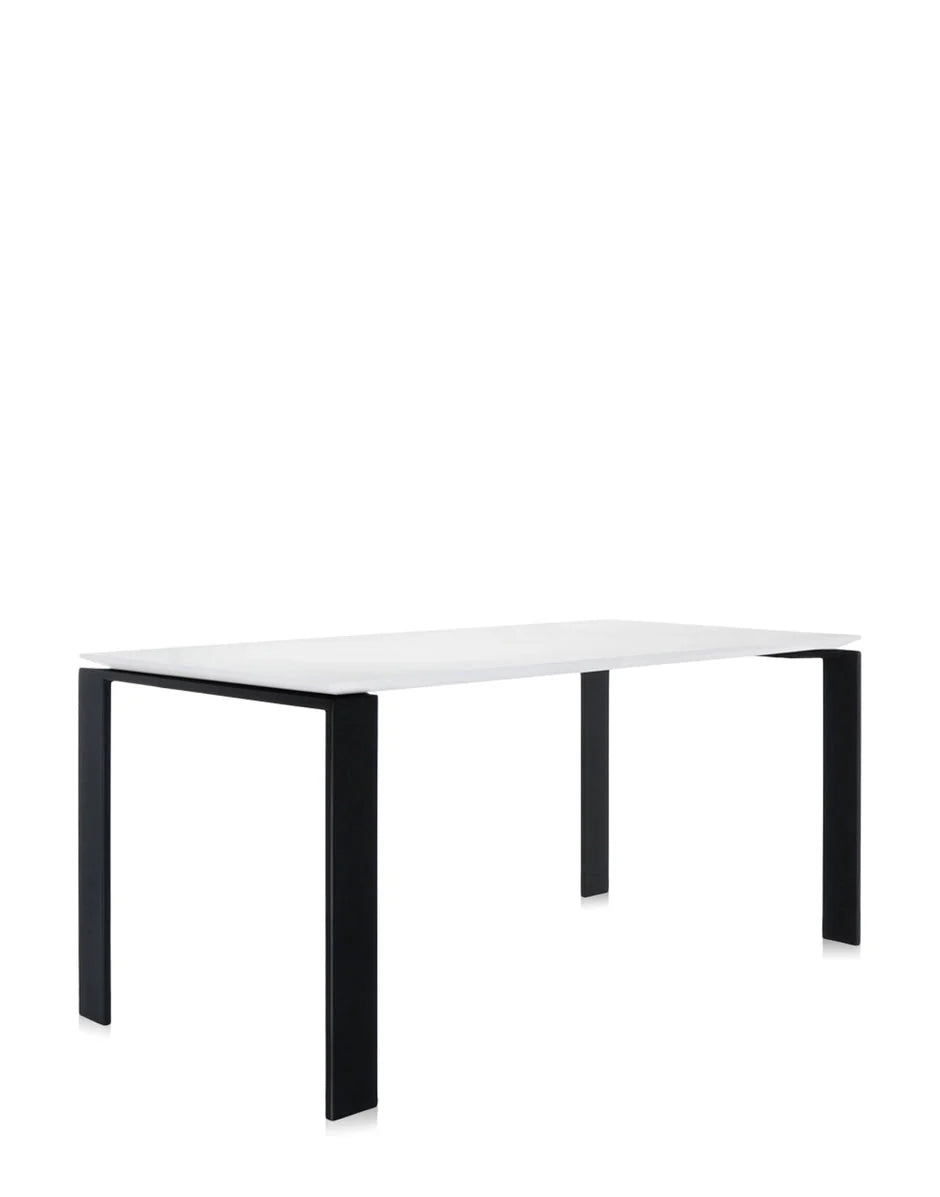 [product_category]-Kartell Four Desk 158x79 Cm, Black/White-Kartell-8058967045253-0452284-KAR-2