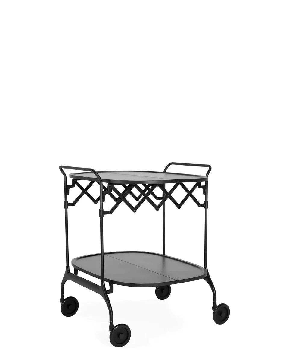 [product_category]-Kartell Gastone Trolley, Mat Black-Kartell-8058967302738-0447309-KAR-7