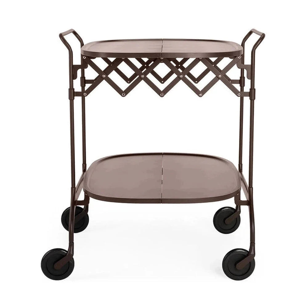 Kartell Gastone Trolley, Mat Plum