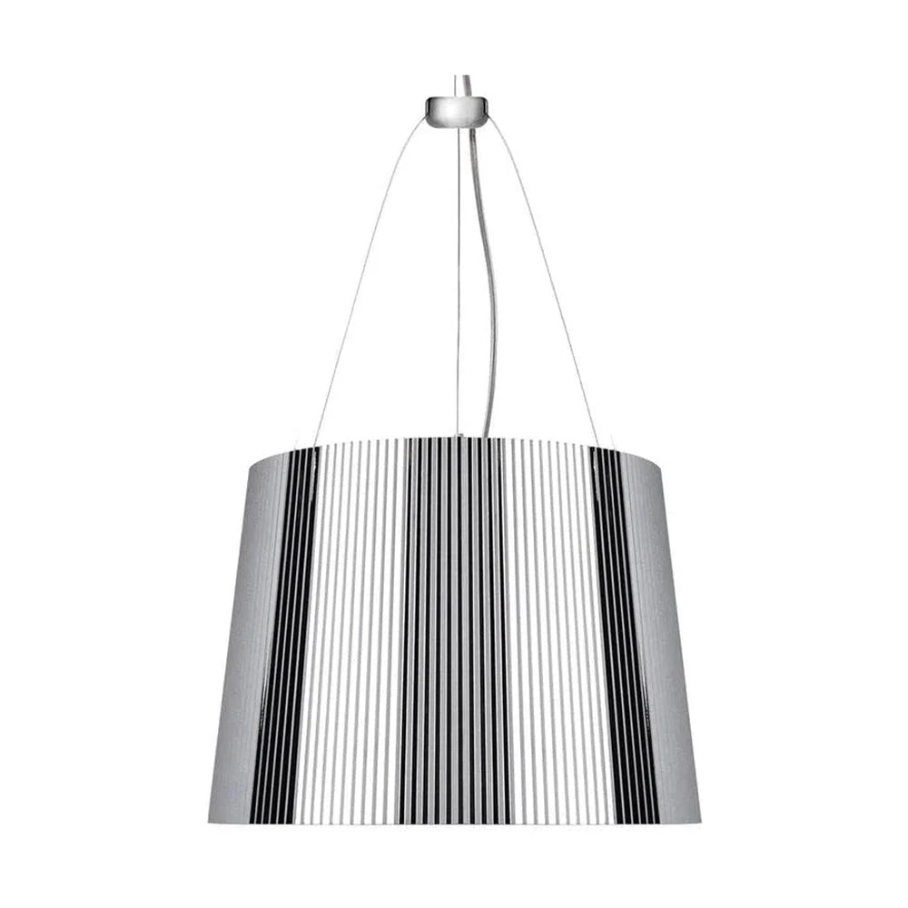 Kartell Gè Suspension Lamp, Chrome