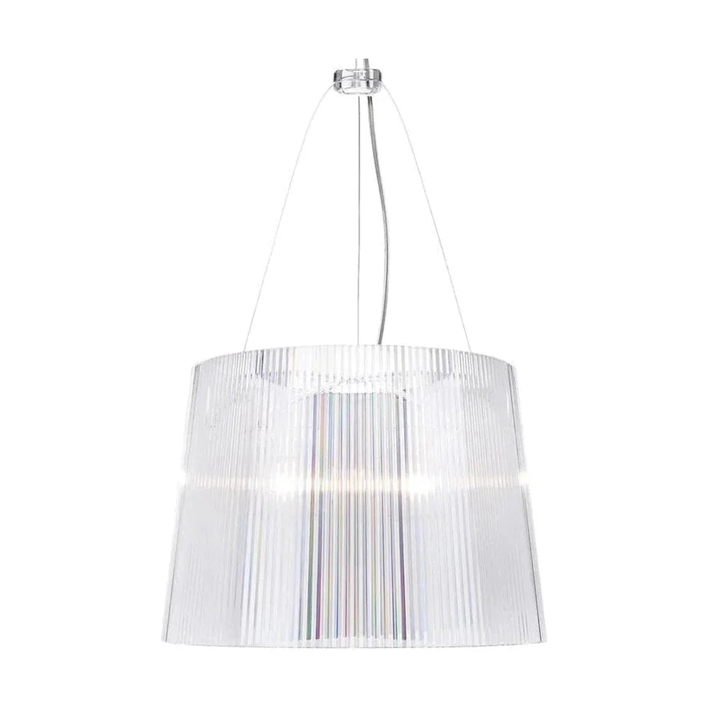 Kartell Gè Suspension Lamp, Crystal