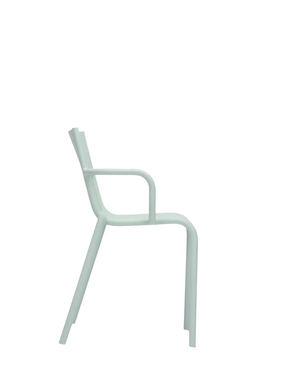 Kartell générique une chaise, sage vert