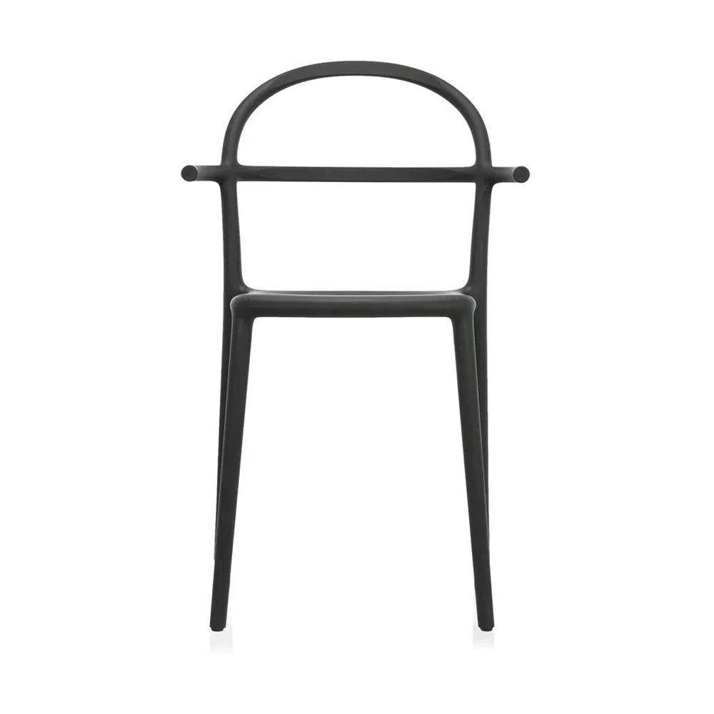 Kartell Generic C Stuhl, schwarz