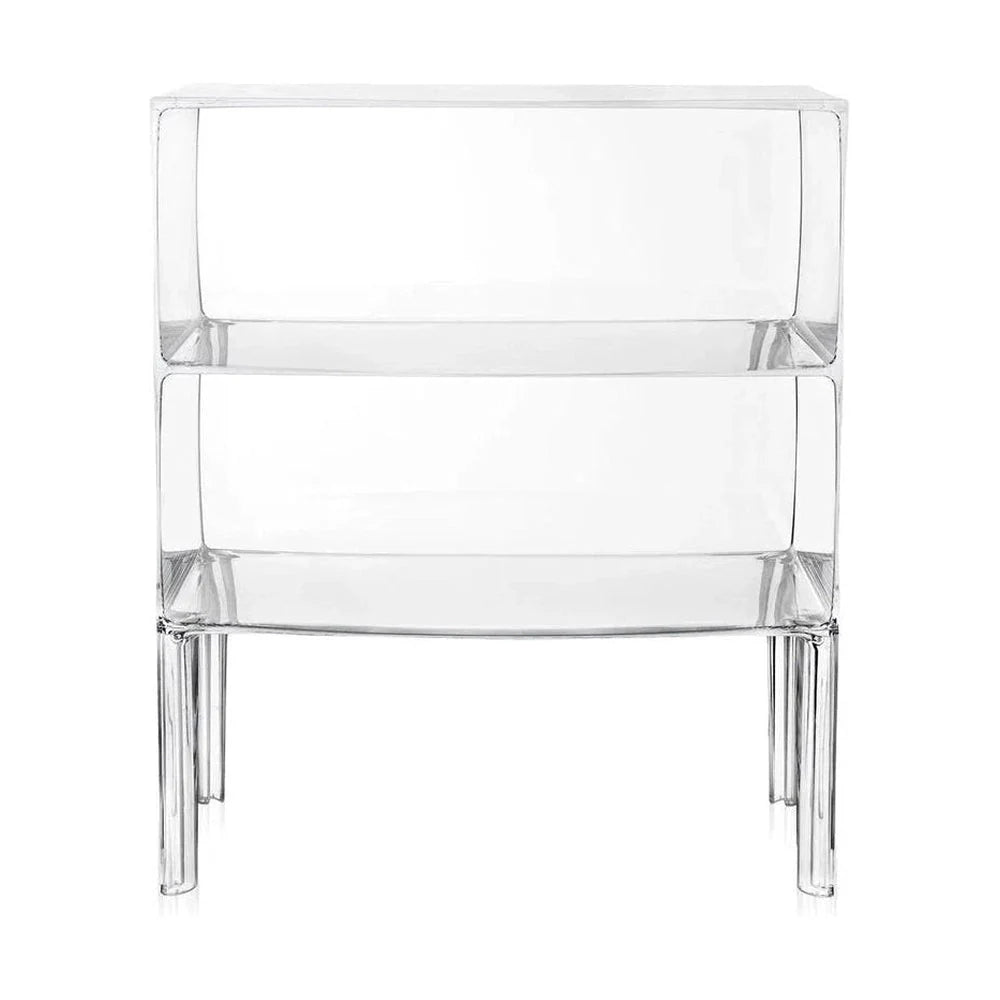 Kartell Ghost Buster Commode Large, Crystal