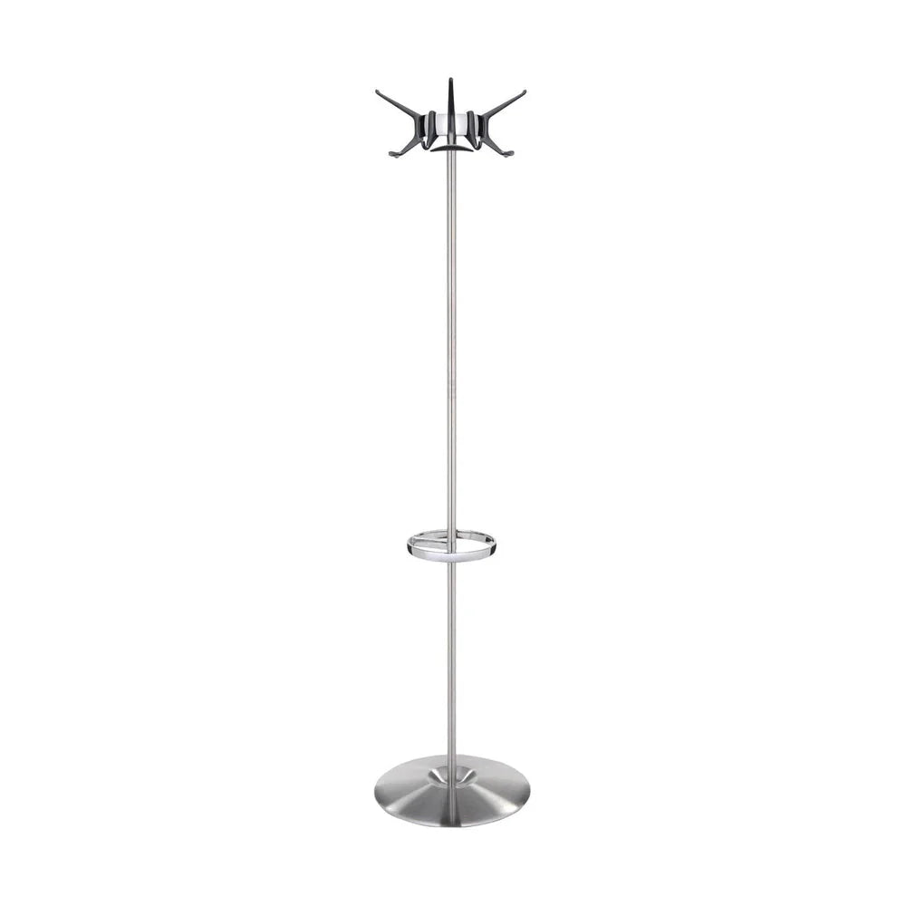 Soporte de abrigo de colgilla de kartell, negro