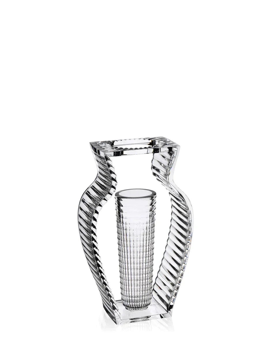 [product_category]-Kartell I Shine Vase, Crystal-Kartell-8058967186147-01215B4-KAR-7