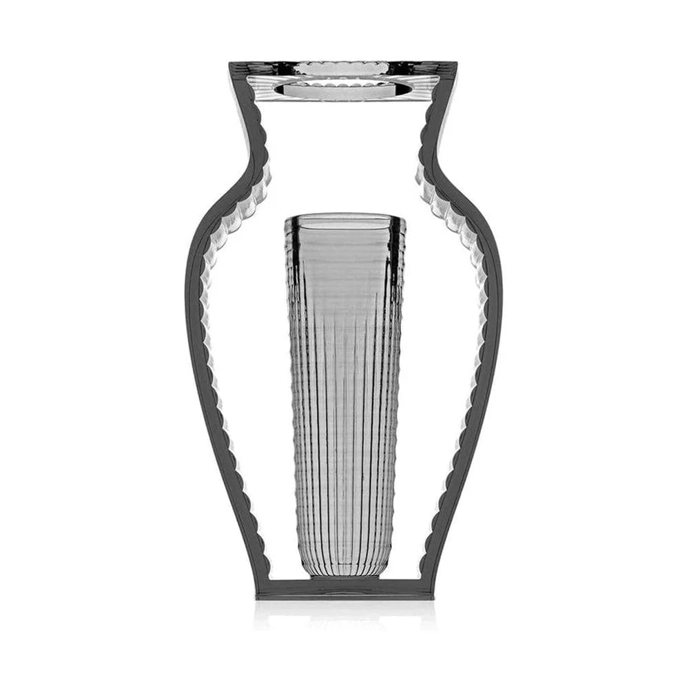 Kartell I Shine Vase, Rauch