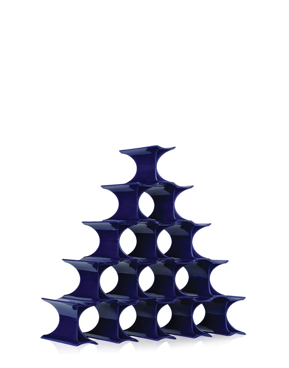 [product_category]-Kartell Infinity Bottle Holder, Blue-Kartell-8058967084795-076802Z-KAR-2