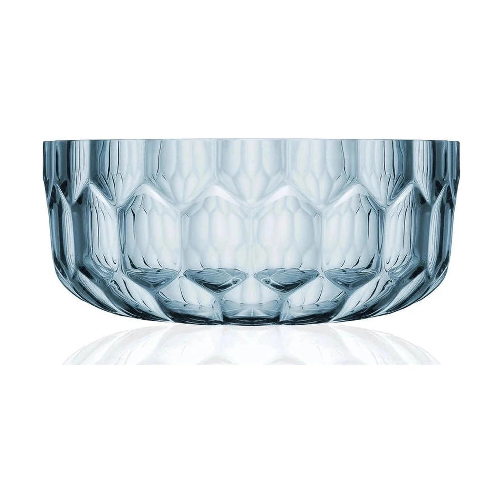 Salad Bowl à salade familiale Kartell Jellies, bleu clair