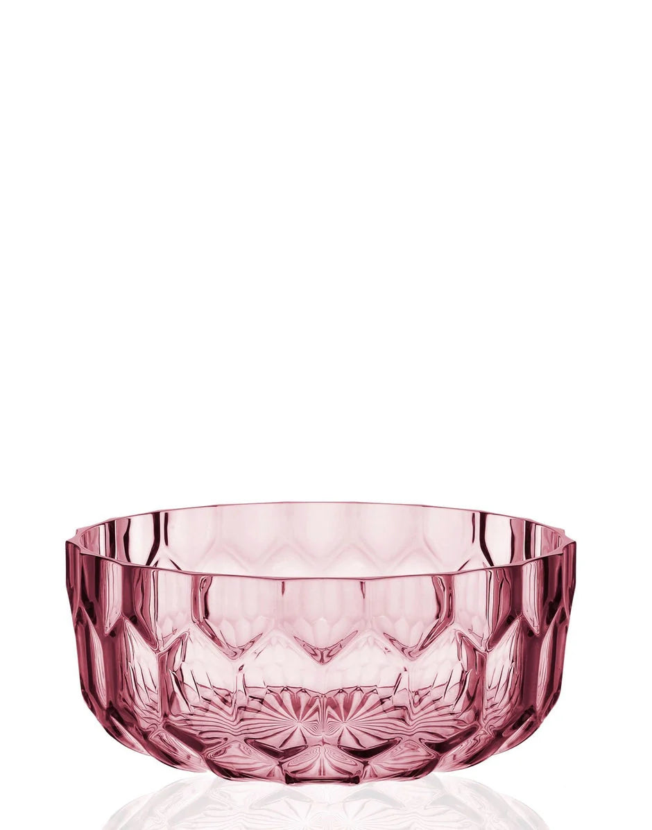 [product_category]-Kartell Jellies Family Salad Bowl, Pink-Kartell-8058967199468-01498E9-KAR-2