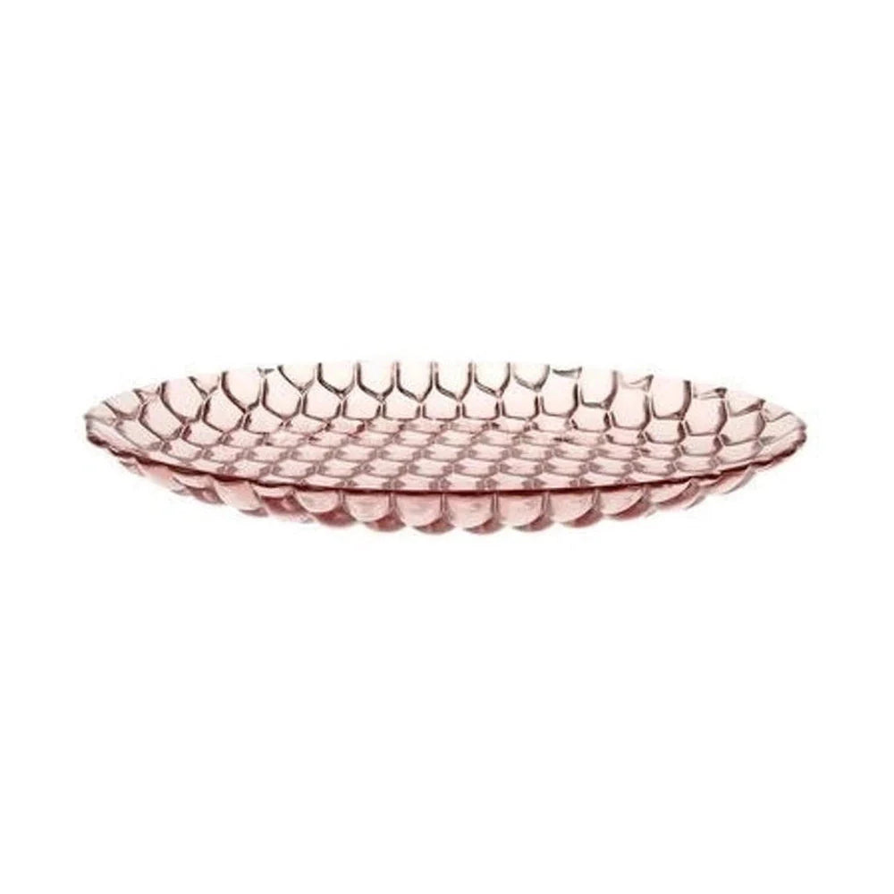 [product_category]-Kartell Jellies Family Set Of 4 Dinner Plates, Pink-Kartell-8058967199185-01495E9-KAR-1