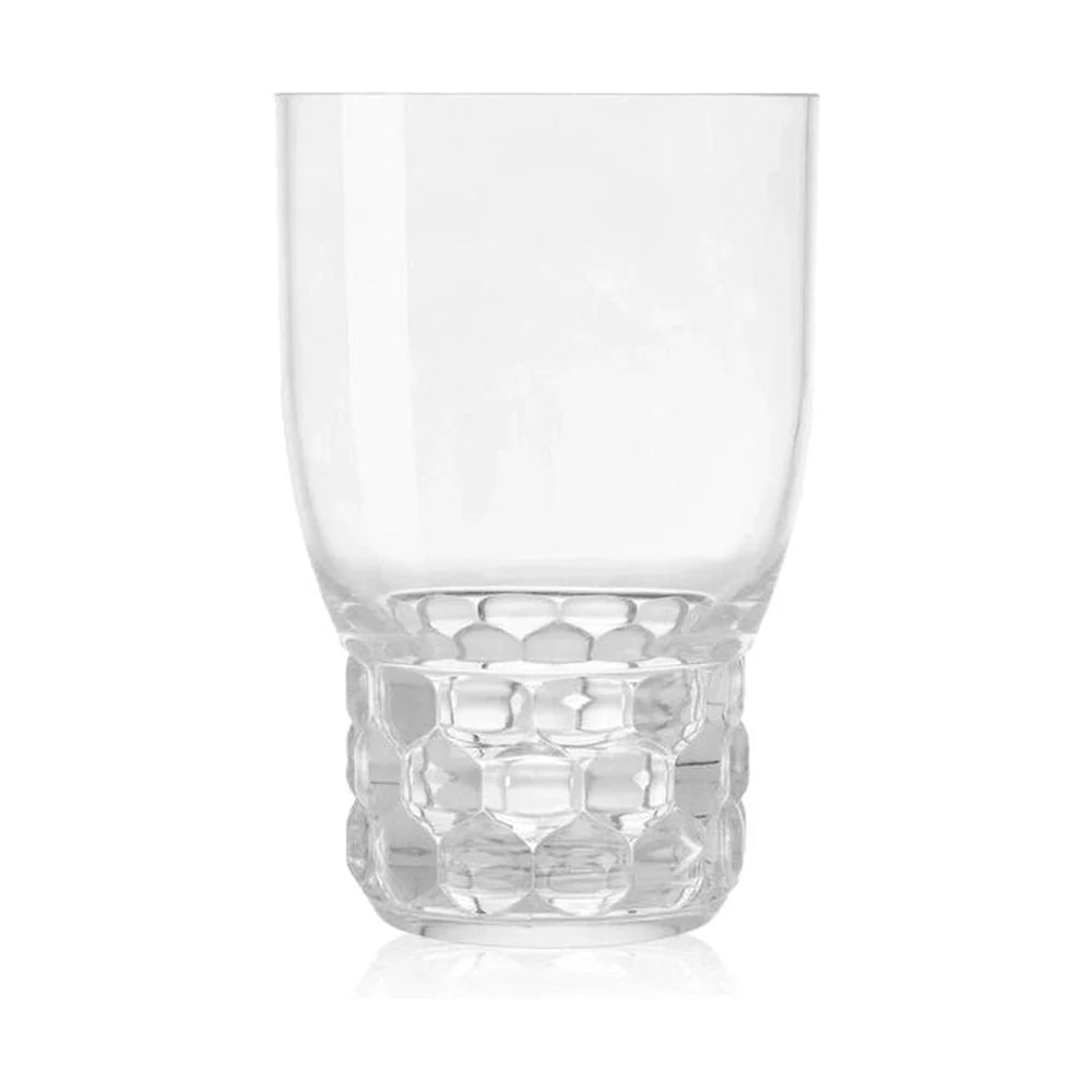 Kartell Jellies Family Set of 4 Water Glasses, Crystal