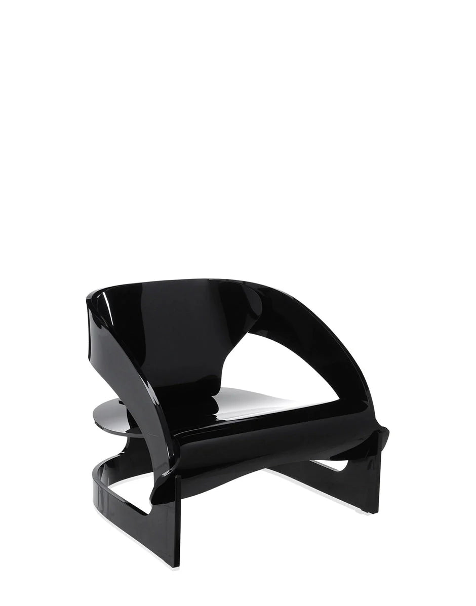 [product_category]-Kartell Joe Colombo Armchair, Black-Kartell-8058967070712-0586709-KAR-2