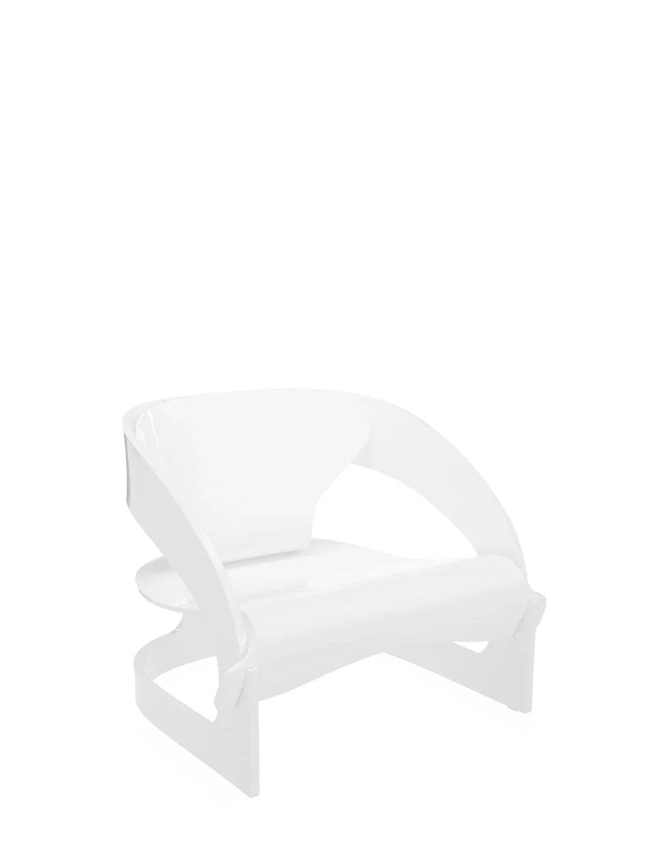 Sillón Kartell Joe Colombo, blanco